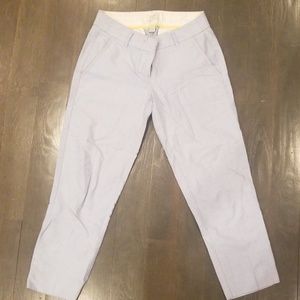 J. Crew Cropped Linen Pants